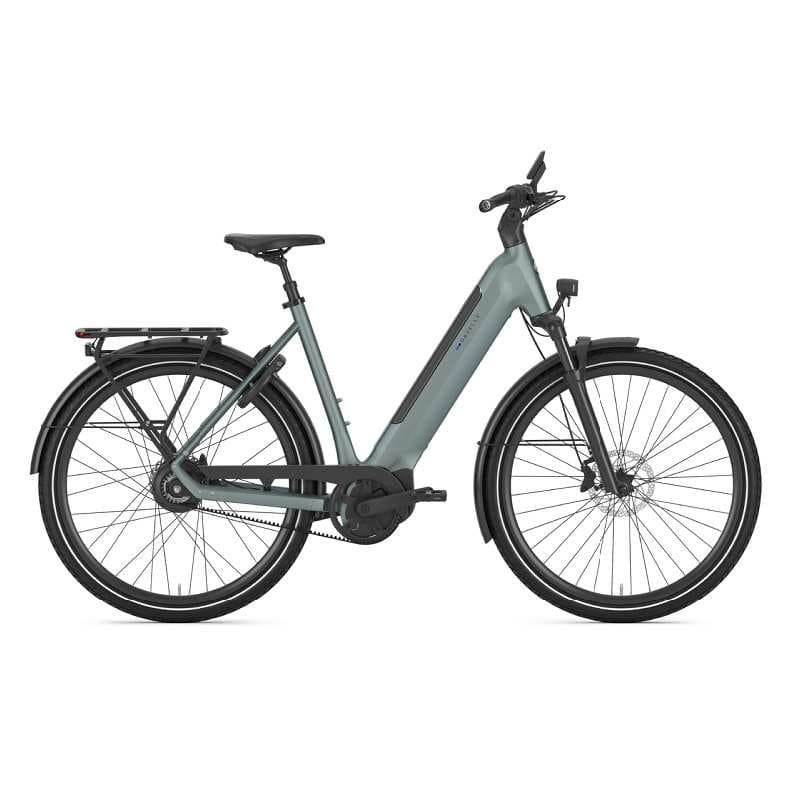 VTC électrique Gazelle Ultimate C380 HMB - Bas , 600 Wh , Menthe