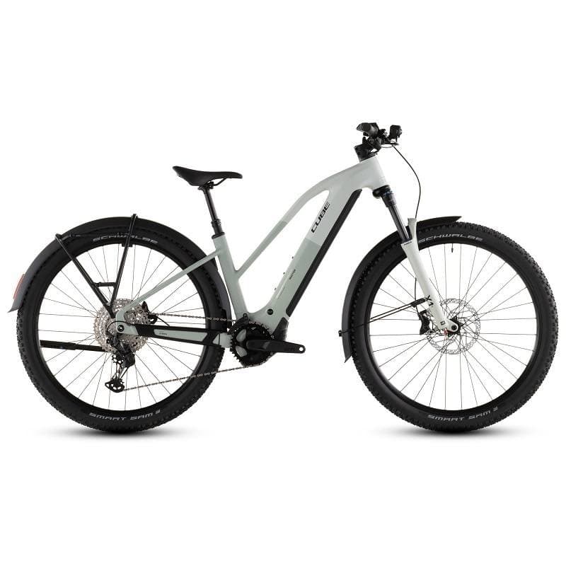 VTT Électrique Cube Reaction Hybrid Pro 800 FE 2026 trapèze - Menthe / blanc , 27.5 , S