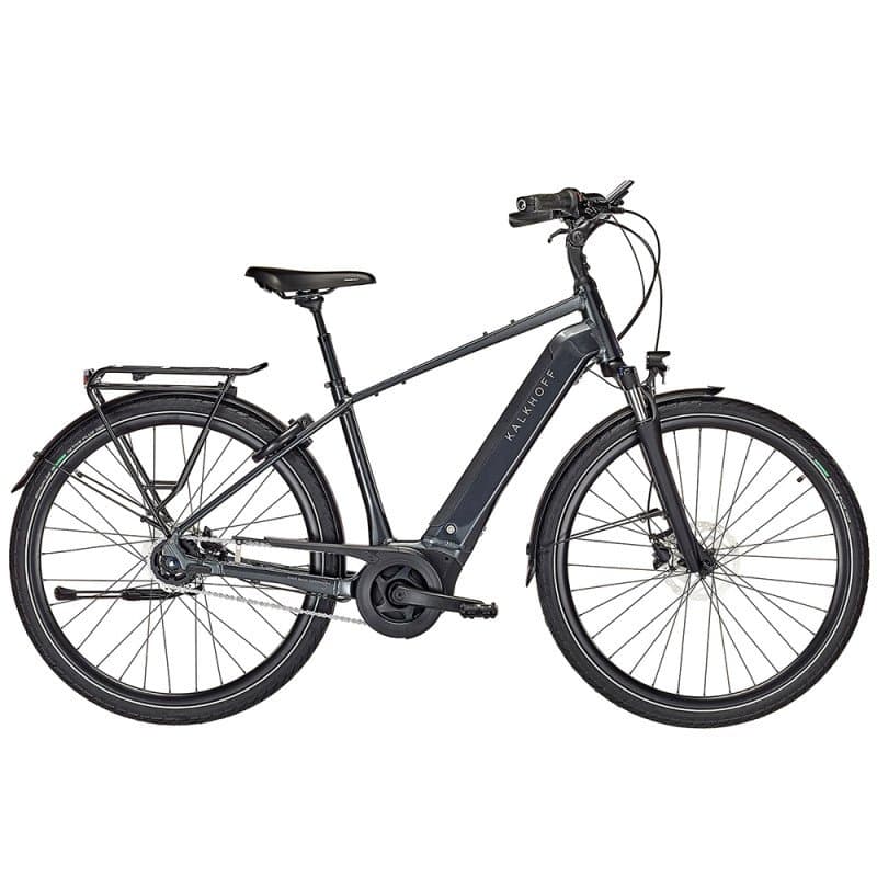 Vélo de ville électrique Kalkhoff Image 3 Advance - 500 Wh - Noir , Diamant