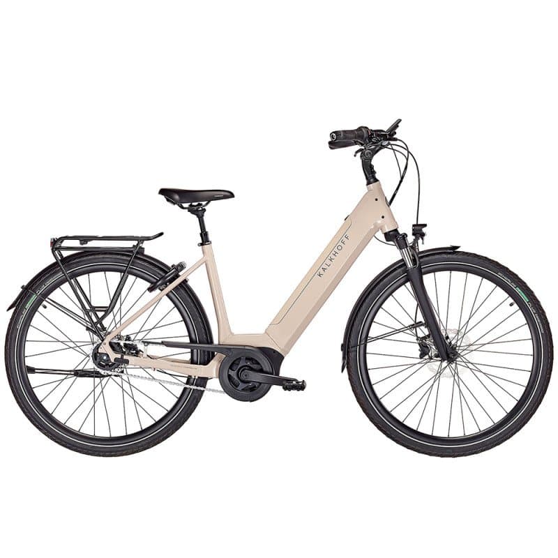 Vélo de ville électrique Kalkhoff Image 3 Advance - 625 Wh - Beige , Wave
