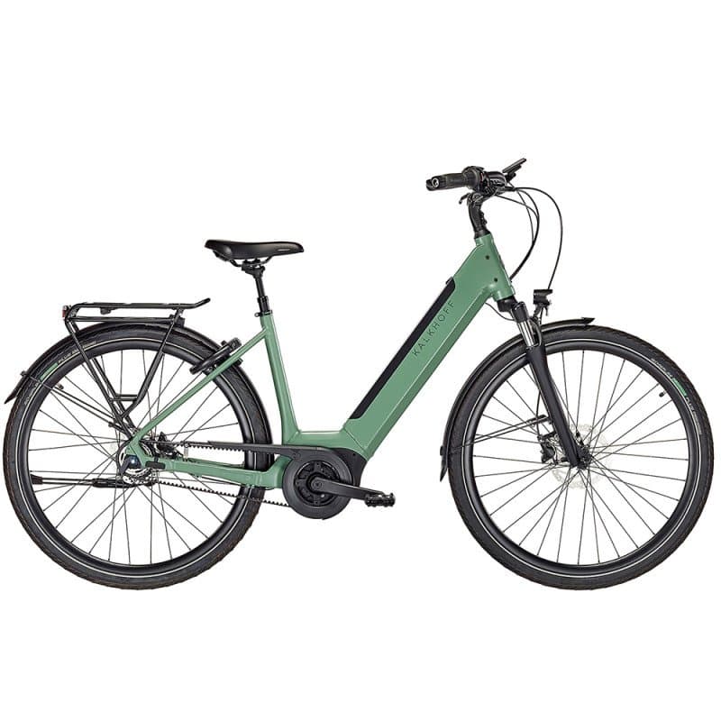 Vélo de ville électrique Kalkhoff Image 3 Excite - 625 Wh - Vert , Wave
