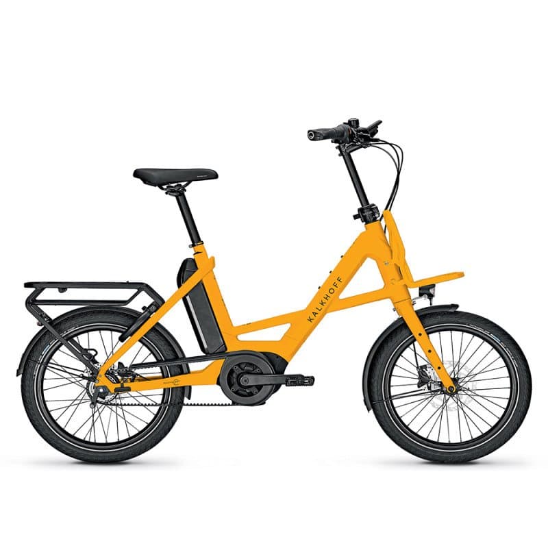 Vélo de ville électrique Kalkhoff Image C+ Advance - 545 Wh - Jaune