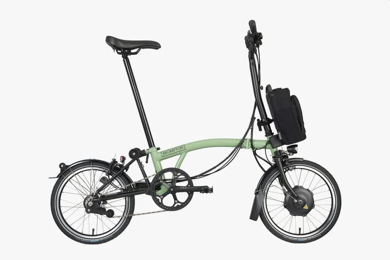 Vélo électrique Brompton Electric C Line Explore - Menthe