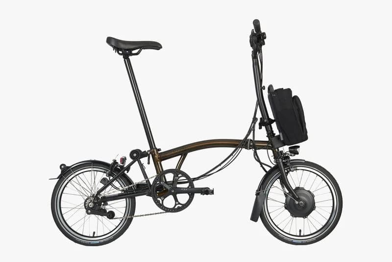 Vélo électrique Brompton Electric C Line Explore - Noir laque