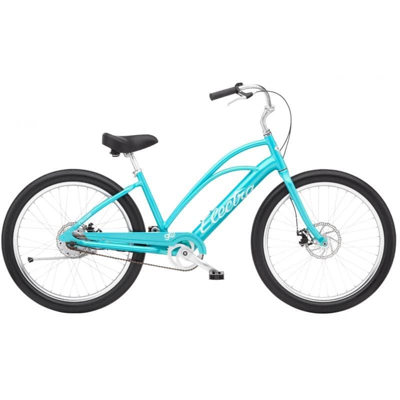 Vélo électrique ville Electra Cruiser Go! Step-Thru - Bleu
