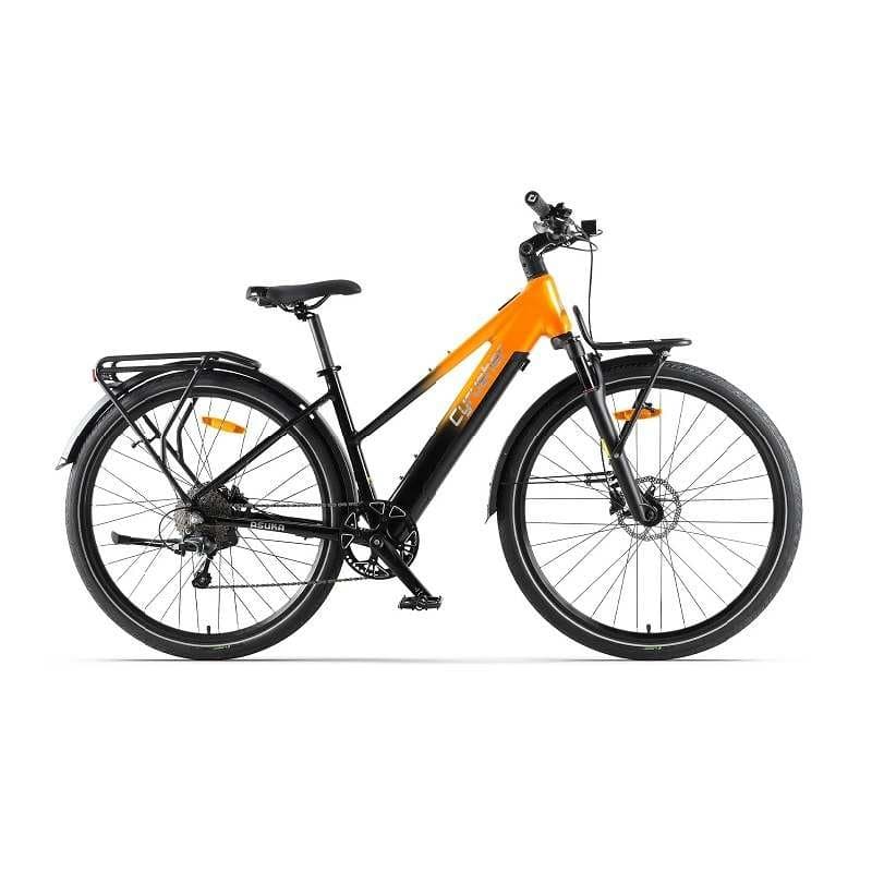 Vélo assistance électrique Cyrusher voyage - Orange , Bas
