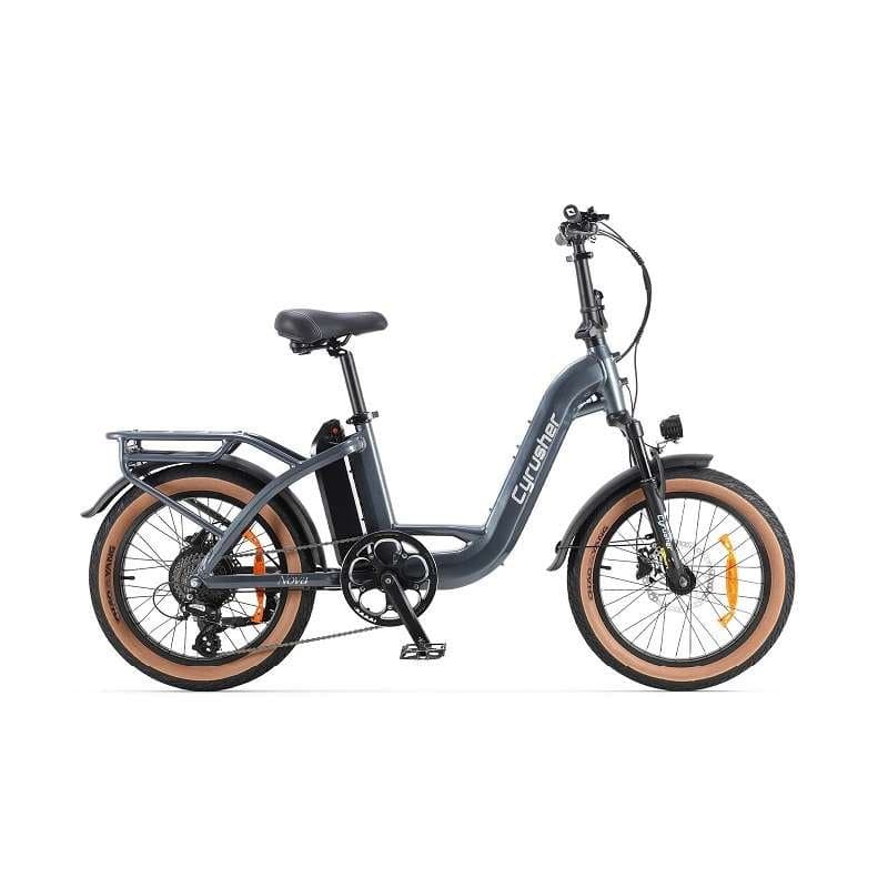 Vélo électrique compact Cyrusher Nova - Gris