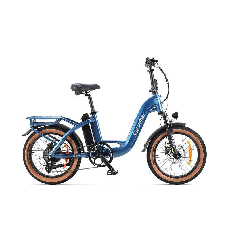 Vélo électrique compact Cyrusher Nova - Bleu