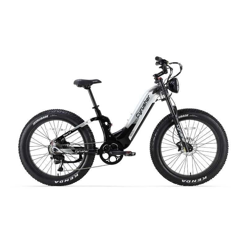 Vélo électrique tout terrain Cyrusher Trax 2.0 - Gris , 750W/45KM/H