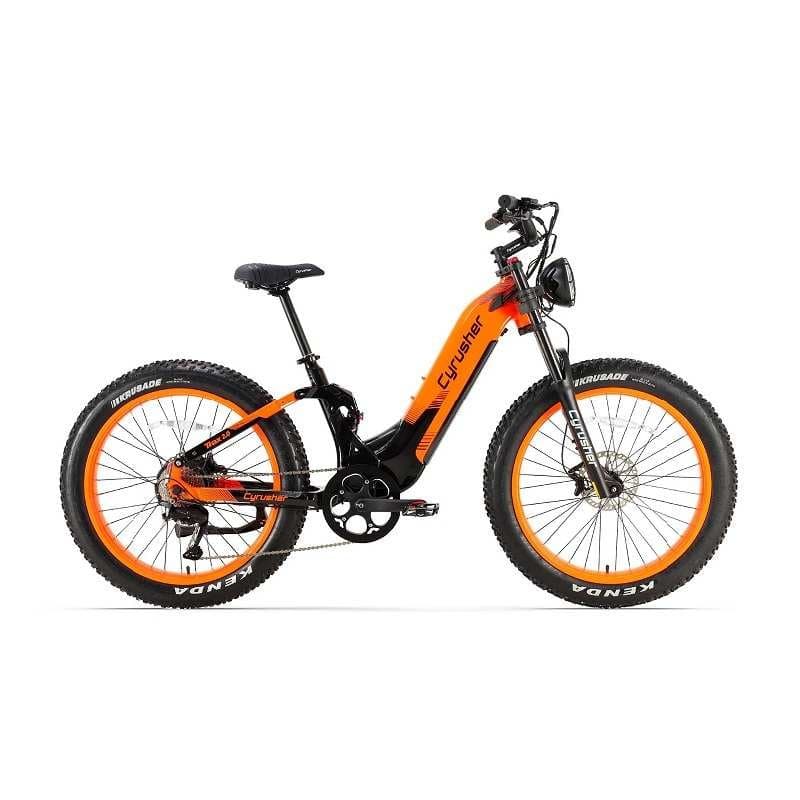 Vélo électrique tout terrain Cyrusher Trax 2.0 - Orange , 250W/25KM/H