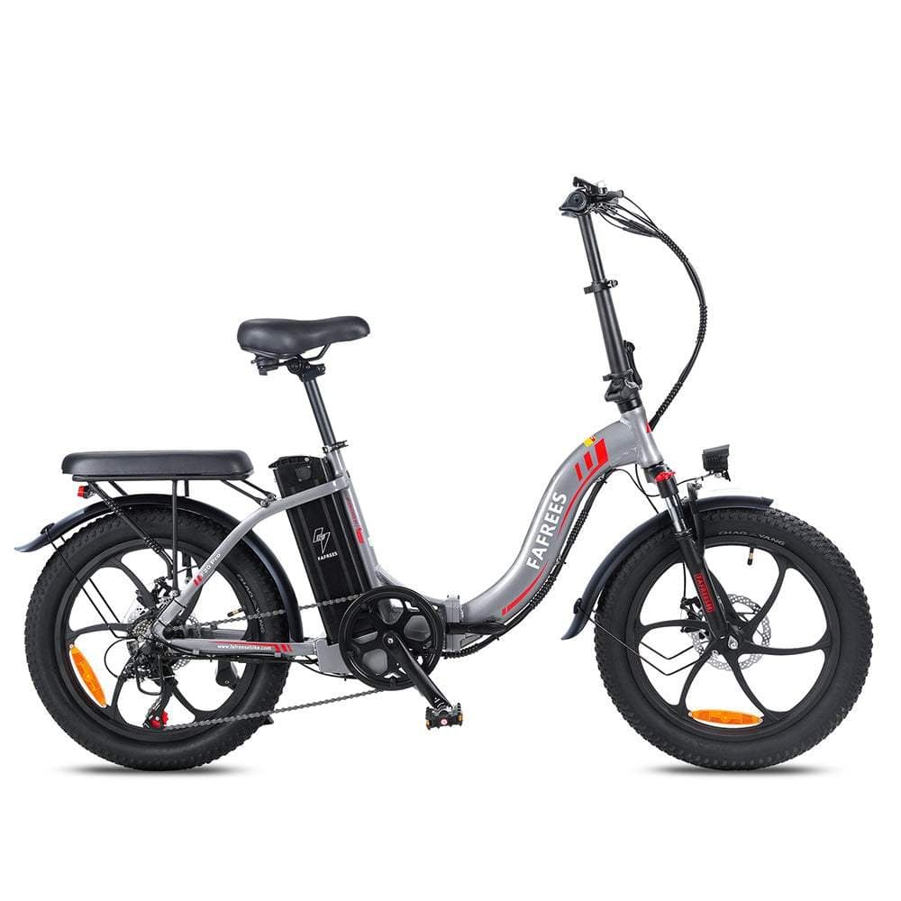 Vélo électrique Pliant Fafrees F20 250W 20" Vélo de Ville 16Ah Batterie - Gris