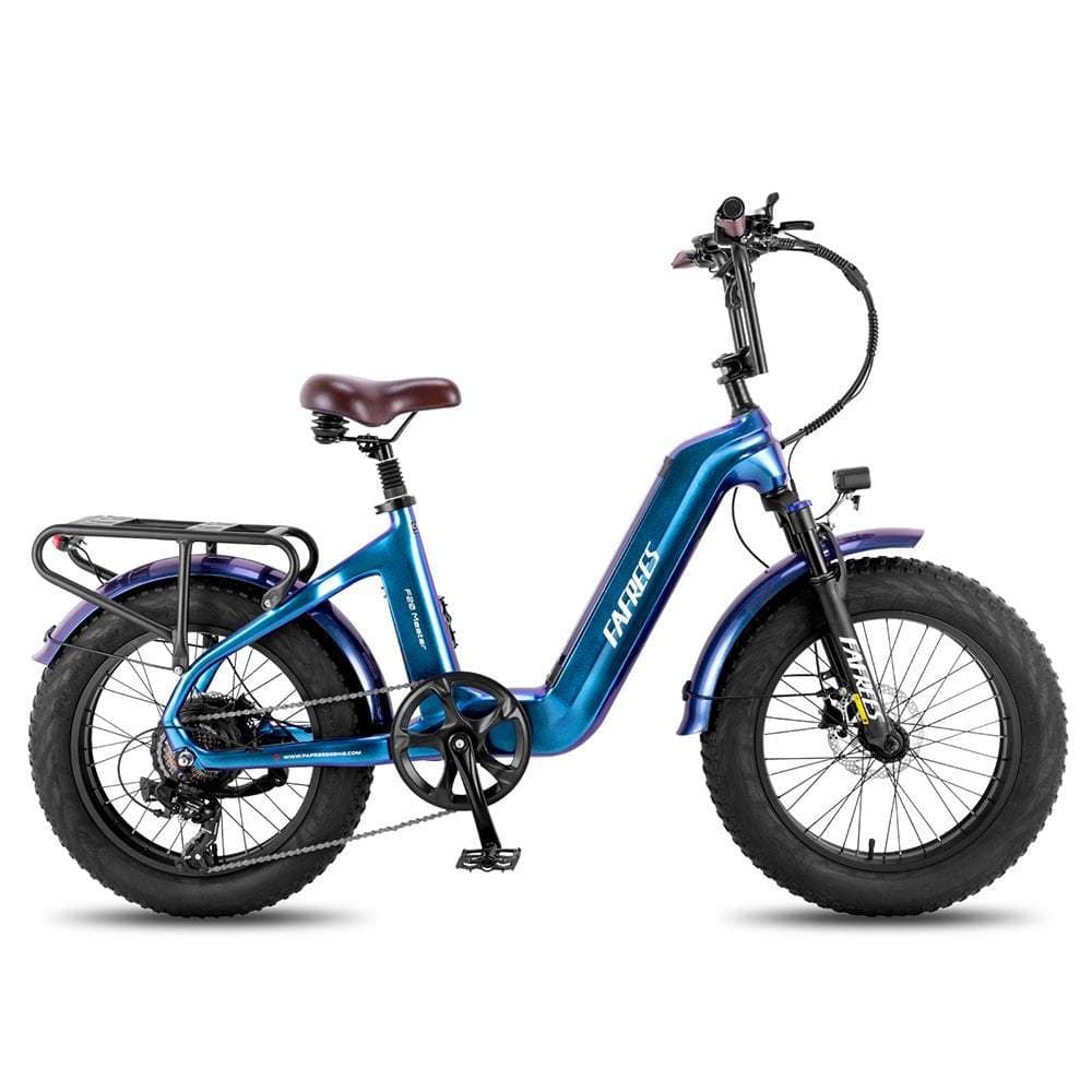 Fafrees F20 Master 500W 20" Fat Bike VTC électrique en Fibre de Carbone 22.5Ah Batterie Samsung - Bleu