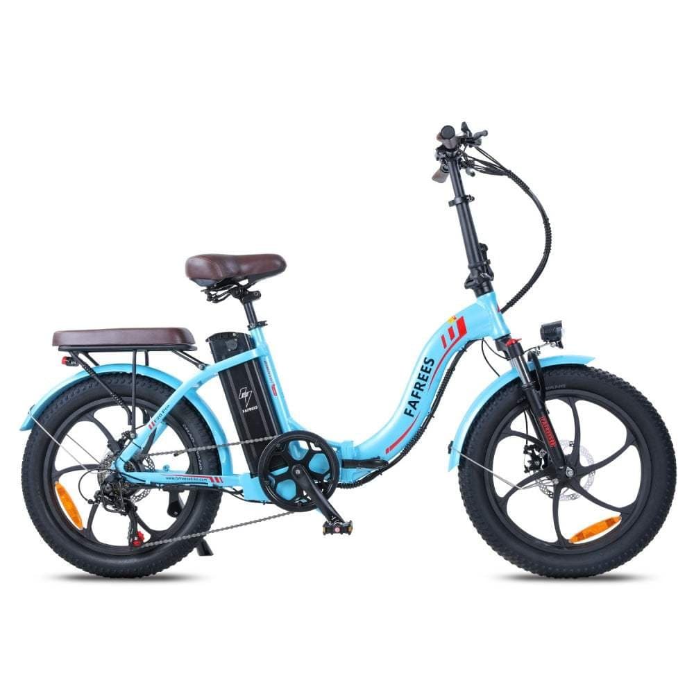 Vélo électrique pliant Fafrees F20 Pro 250W 20" en Cadre Ouvert 18Ah Batterie - Bleu