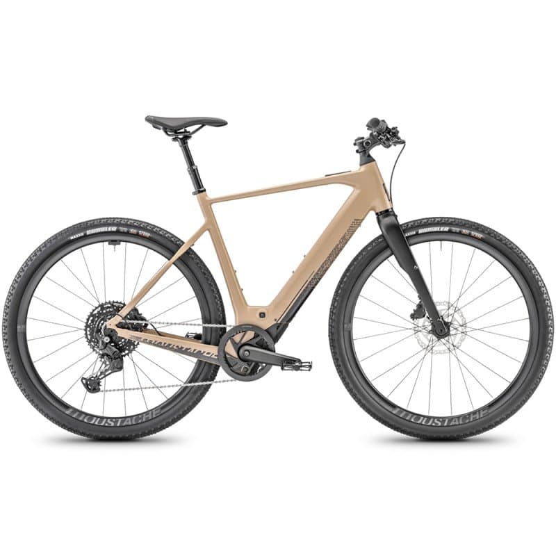Vélo Moustache Bikes Gravel 2 - 400 Wh - Maron , Haut