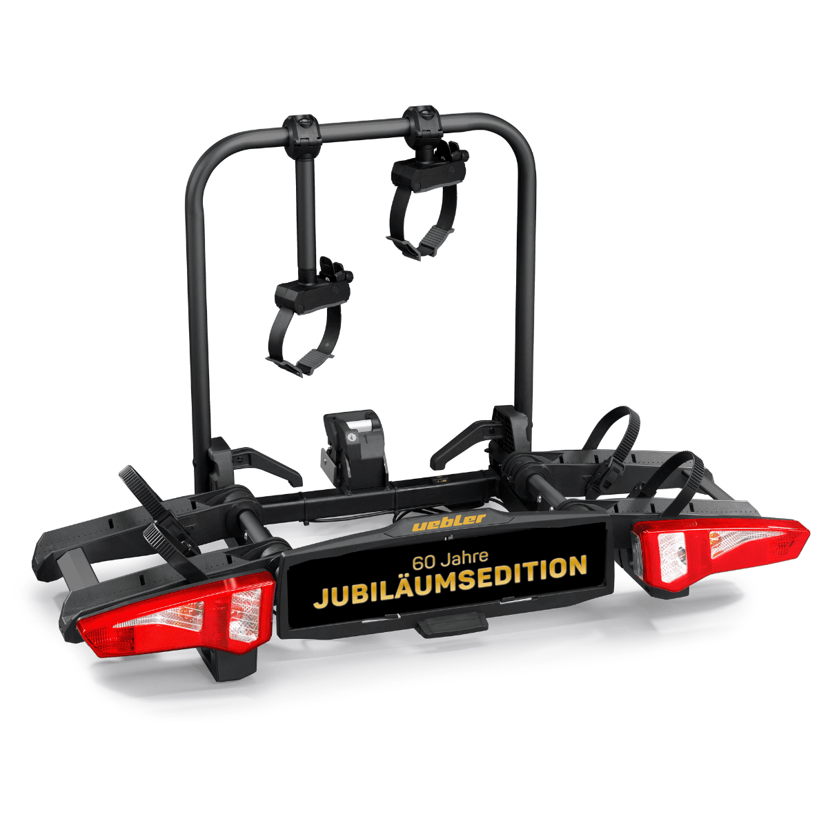 Fahrradträger 2 Räder black UEBLER i21 Z 18190-JE mit 60° Abklappung faltbar