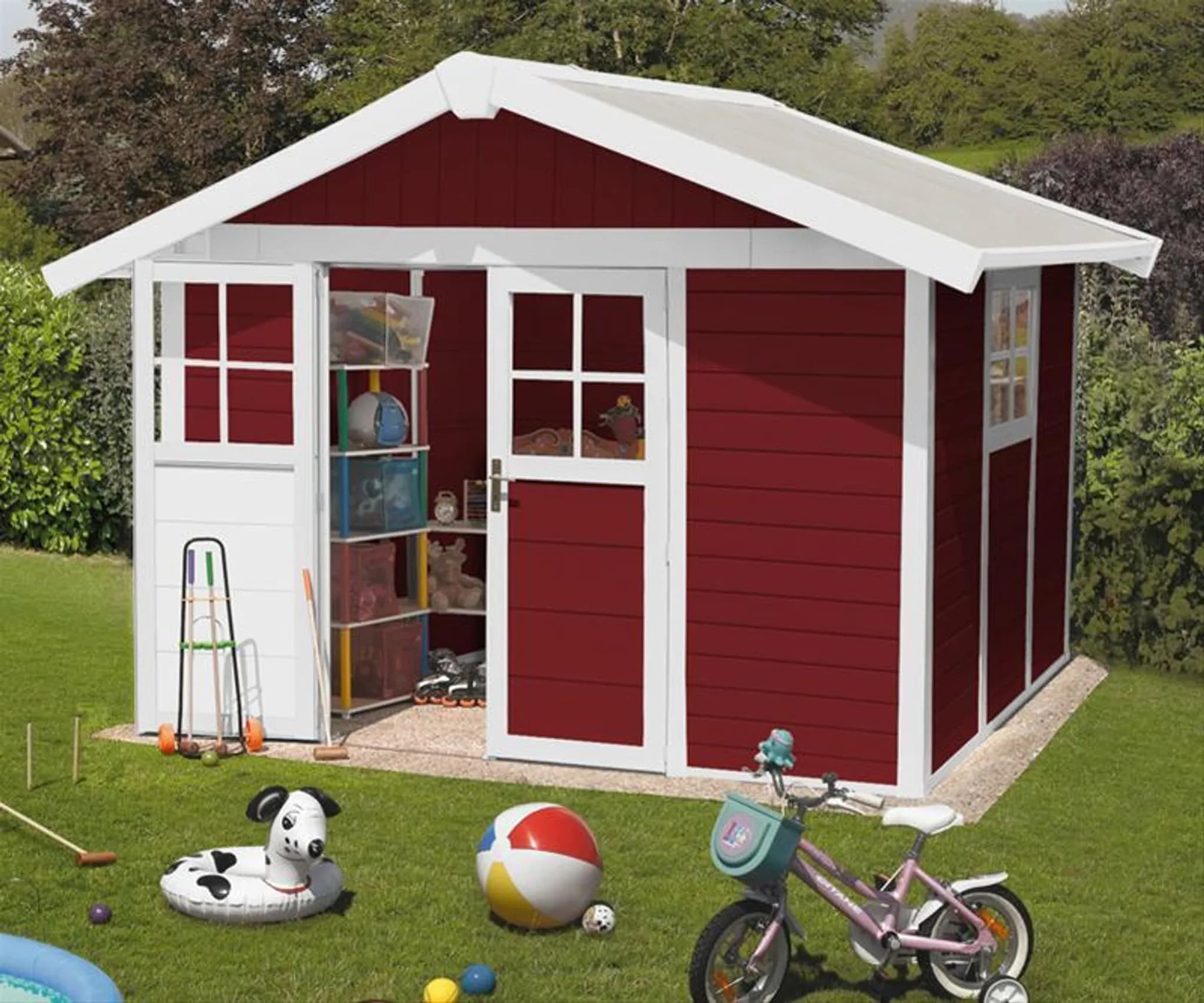 GerĂ€tehaus Grosfillex Deco H 7,5 â pflegeleichter Kunststoff, robust und langlebig