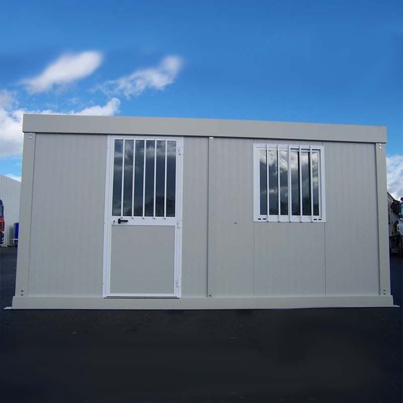 Bungalow de chantier vestiaires 5 m – série renforcée (509 x 242 cm)