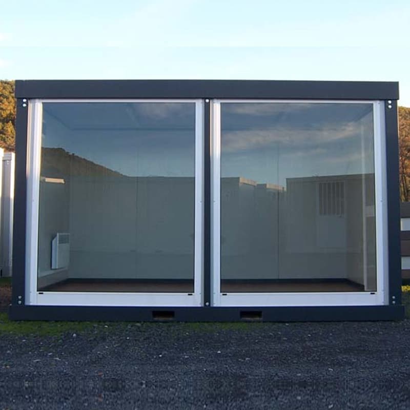 Bungalow de chantier renforcé 4 m – série V1 (409 x 242 cm)