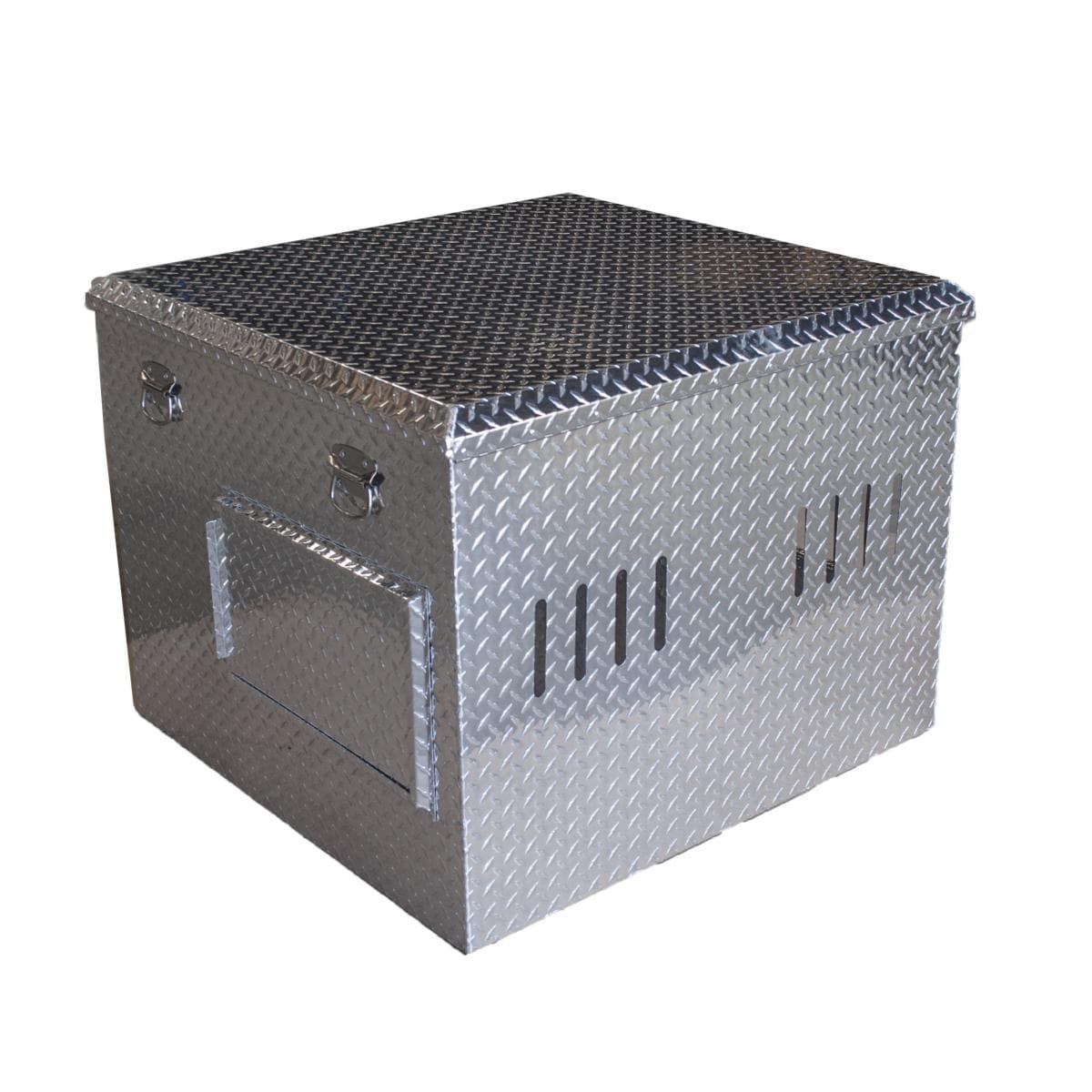 Coffre de transport aluminium 2 chiens avec rĂ©servoir â 1000 x 930 x 760 mm