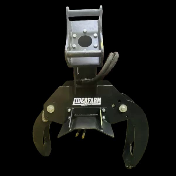 Grappin coupeur LIDERFARM pour pelle 3-10 T (coupe Ø 40 cm)