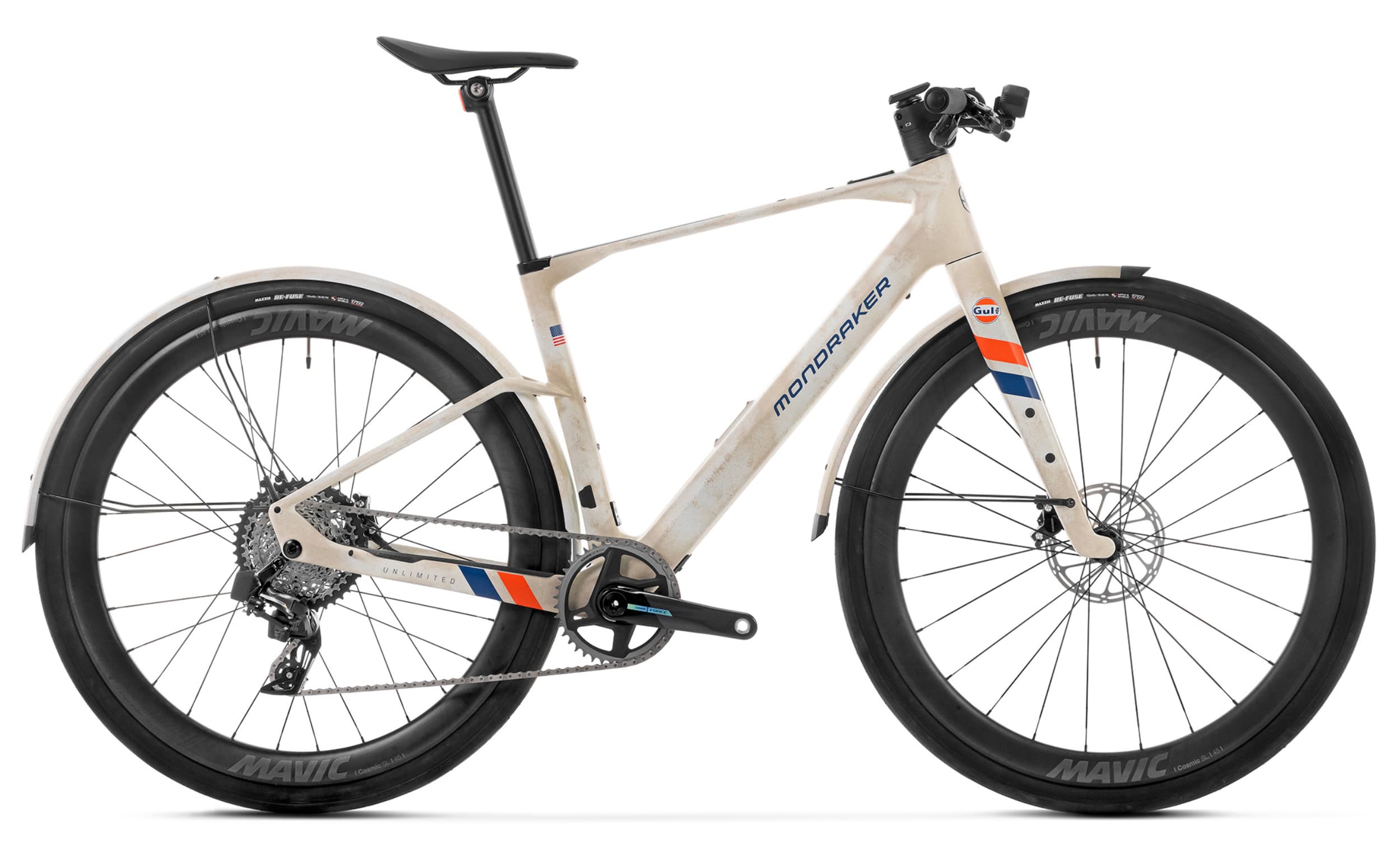 Mondraker Dusty X Unlimited Gulf Edition MAHLE X20 350Wh