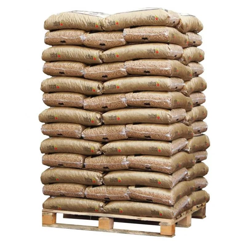 Pellets Gold EN Plus Klasse A1 – Palette mit 65 Säcken à 15 kg