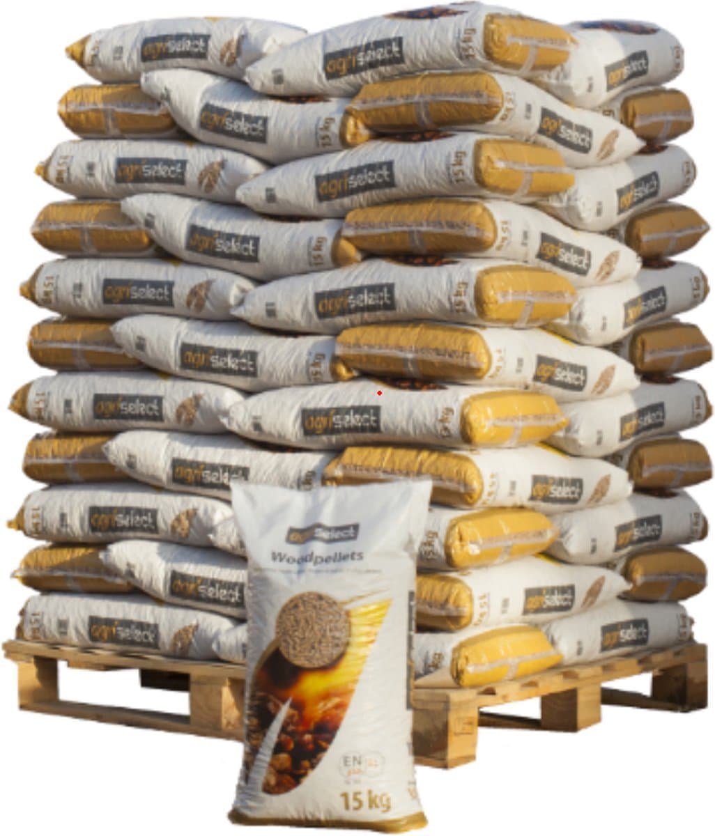 Vorteilspaket – Holzpellets Witte 6 mm – Palette mit 24 Säcken à 15 kg – EN Plus A1 – Ideal für Pelletöfen