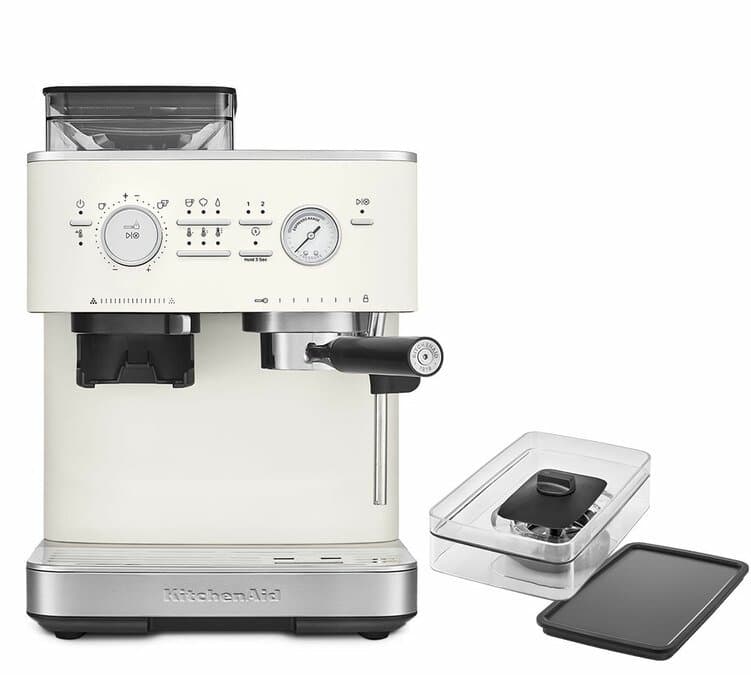 KitchenAid - Kaffeehalbautomat 5KES6551EPL Porcelaine Weiß