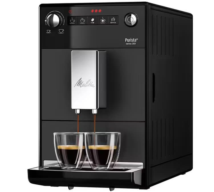 Melitta Kaffeevollautomat Purista mattschwarz