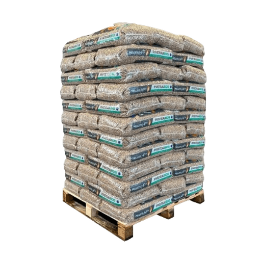 PIVETEAU Bois HP+ PREMIUM - Palette de 72 Sacs de 15 kg (1080Kg)