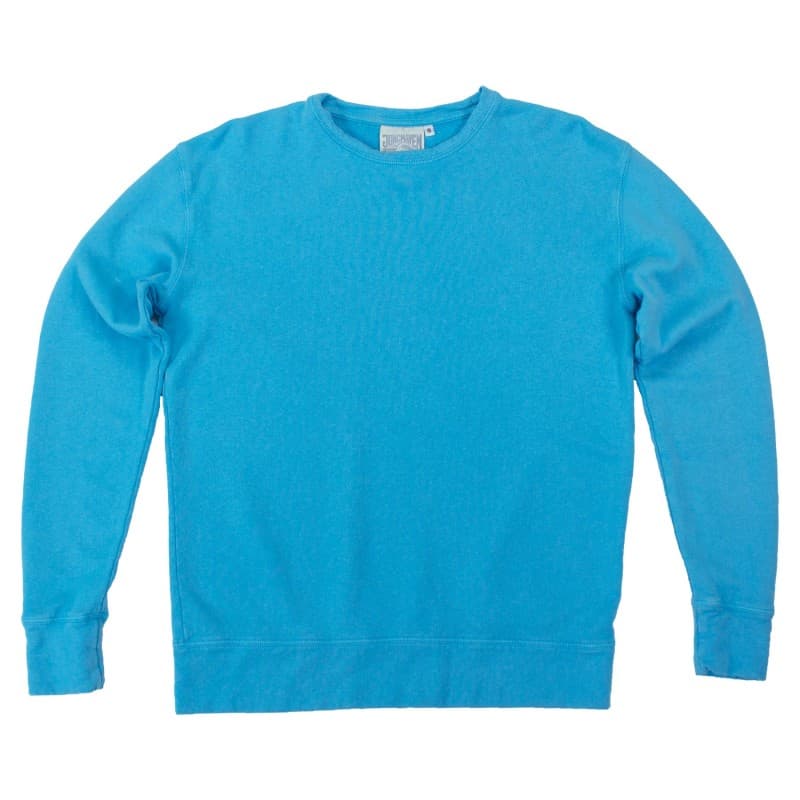 Sweatshirt chanvre et coton bio turquoise JUNGMAVEN - XL