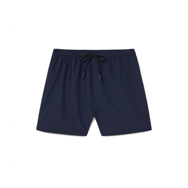Short de bain Limpopo Seersucker Marine THINKING MU - XL