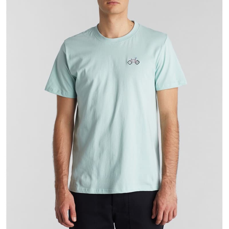 T-shirt bio Stitch Bike Mint DEDICATED - XS