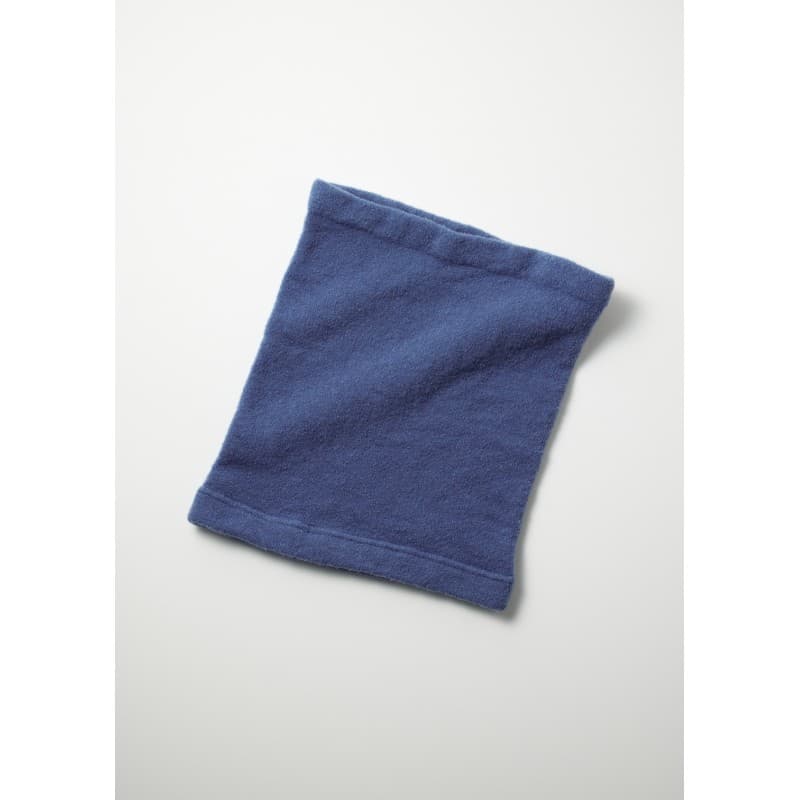 Tour de cou en laine polaire bleu ROTOTO
