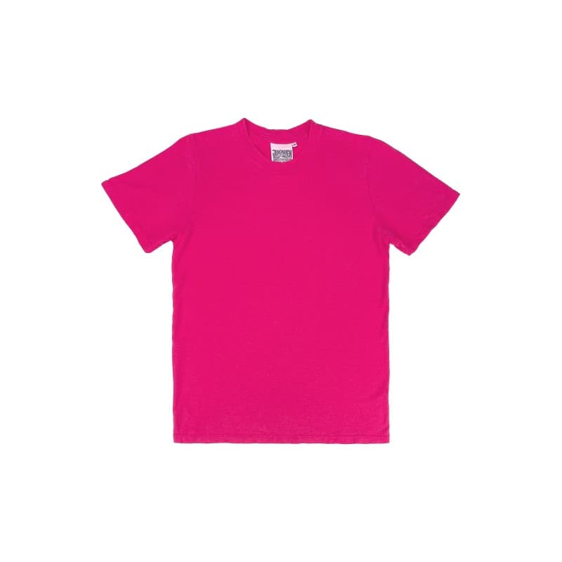 T-shirt chanvre et coton bio Pink Grapefruit JUNGMAVEN - M