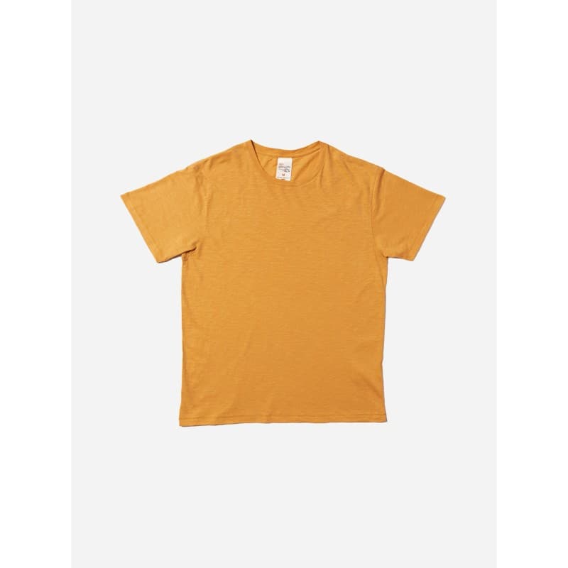 T-shirt bio Roffe Ochre NUDIE JEANS - XS