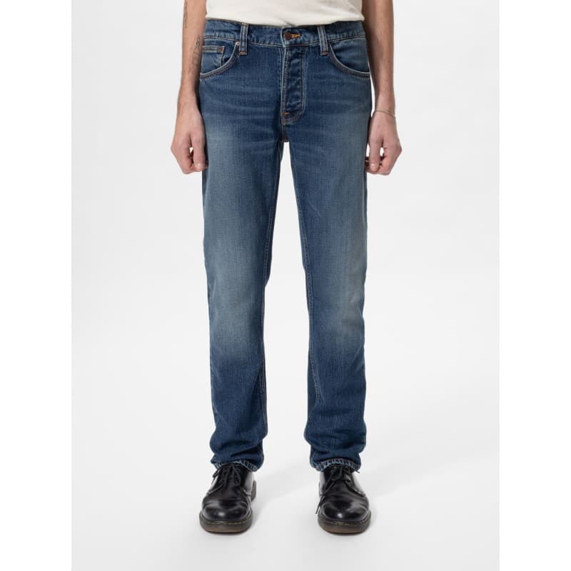 Jean Solid Ollie Wild Blue NUDIE JEANS - 32US