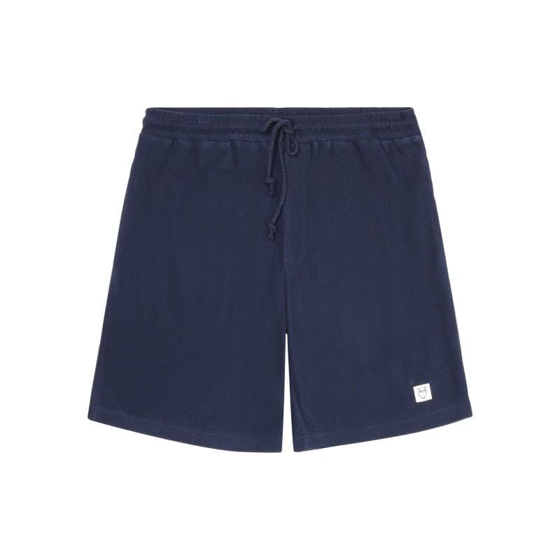 Short Bouclé bio Marine KNOWLEDGE COTTON APPAREL - XL