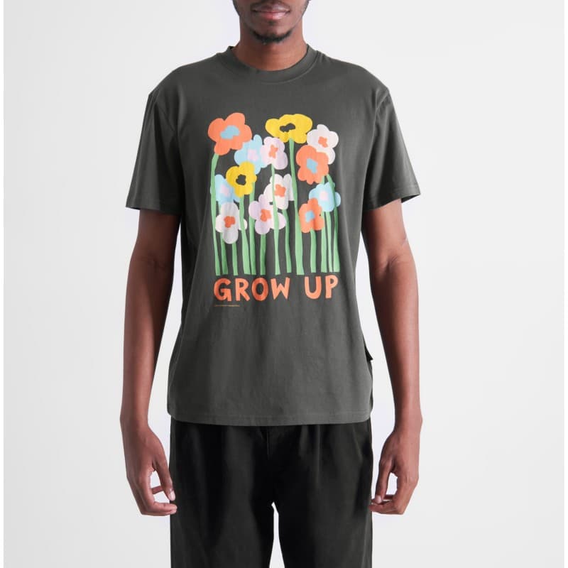 T-shirt anthracite Grow Up DEDICATED - XS