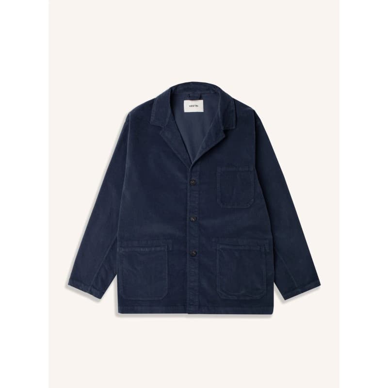 Veste Port Velours Marine KESTIN - L