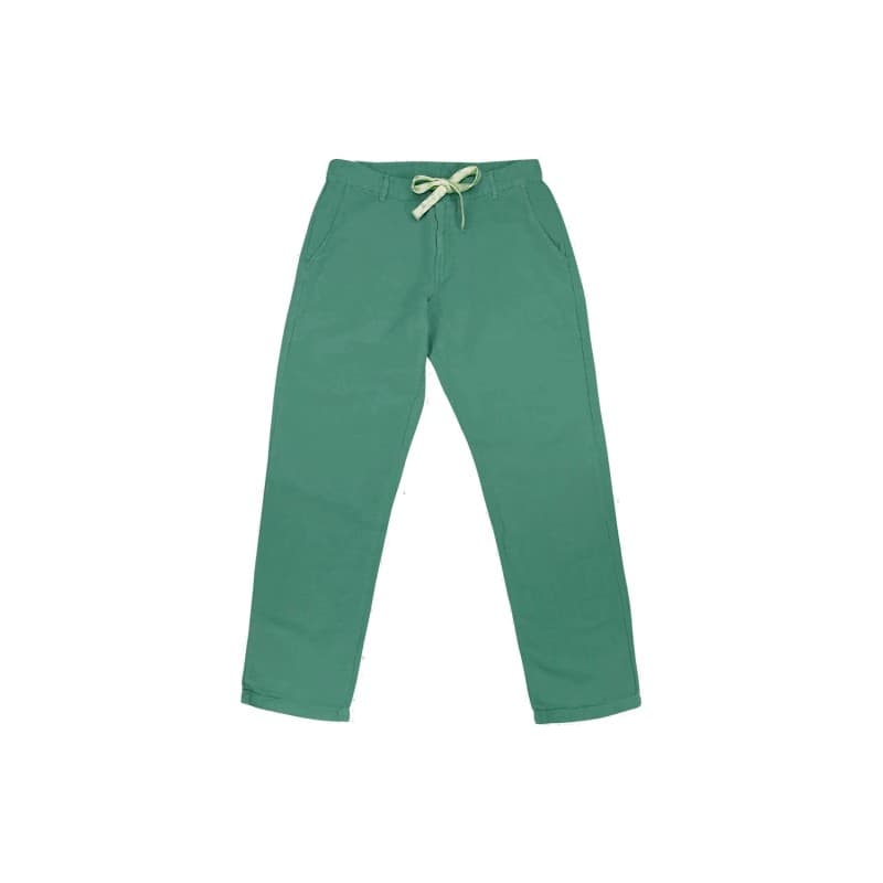 Pantalon Chanvre Coton Traverse Teal JUNGMAVEN - L