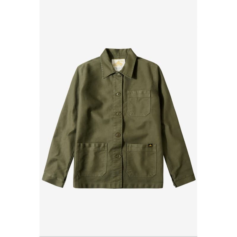 Veste de travail en moleskine kaki LE MONT SAINT MICHEL - 50