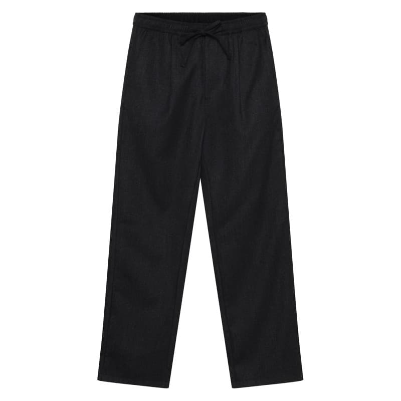 Pantalon en laine anthracite KNOWLEDGE COTTON APPAREL - L