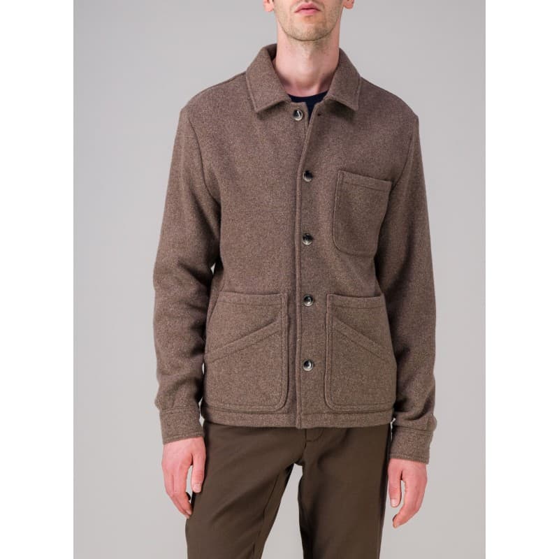 Veste de travail en laine Marron glacé JAGVI - M