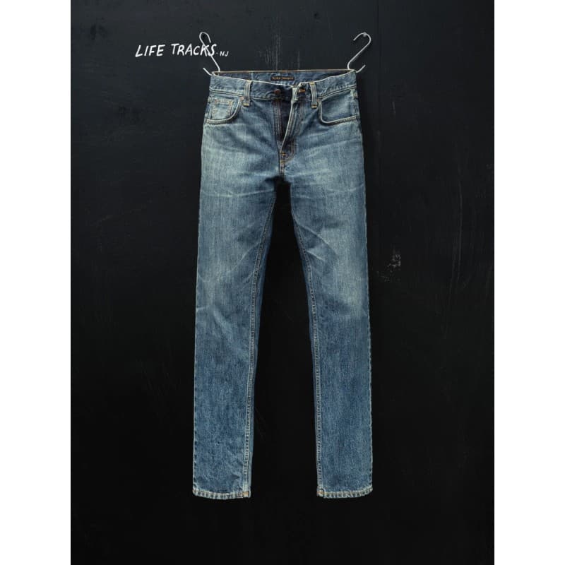 Jean Gritty Jackson Thriller Tracks NUDIE JEANS - 34US