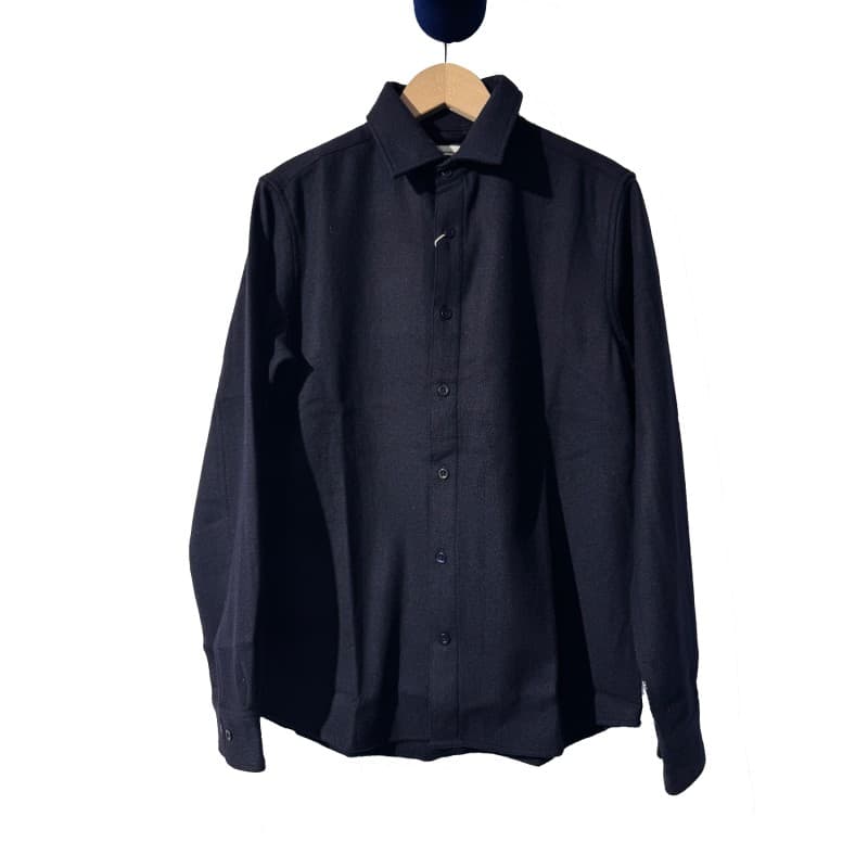 Surchemise Merino Marine KNOWLEDGE COTTON APPAREL - S