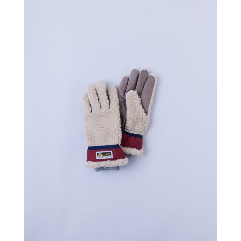 Gants Teddy Beige/Wine ELMER - XL