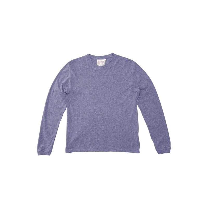 T-shirt ML chanvre et coton bio Heather Wisteria JUNGMAVEN - S