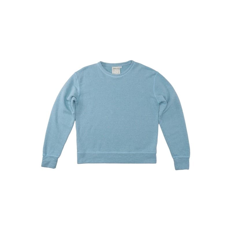 Sweatshirt chanvre / merino Zephyr Bleu JUNGMAVEN - XL