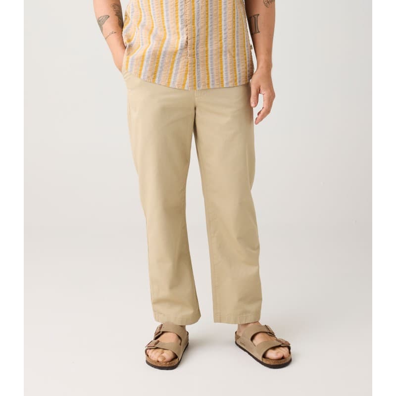 Pantalon Flint beige KNOWLEDGE COTTON APPAREL - 31US